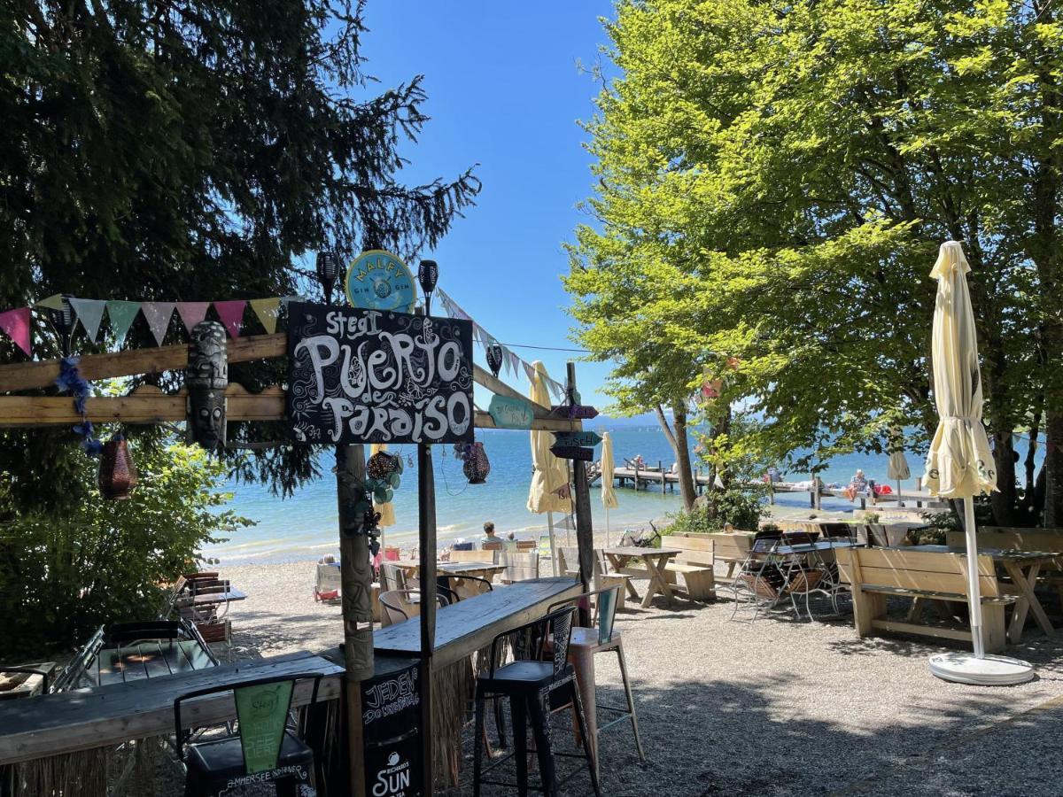 Casa Verde: Kueche, Tv, Nespresso, Im Gruenen Starnberg Buitenkant foto